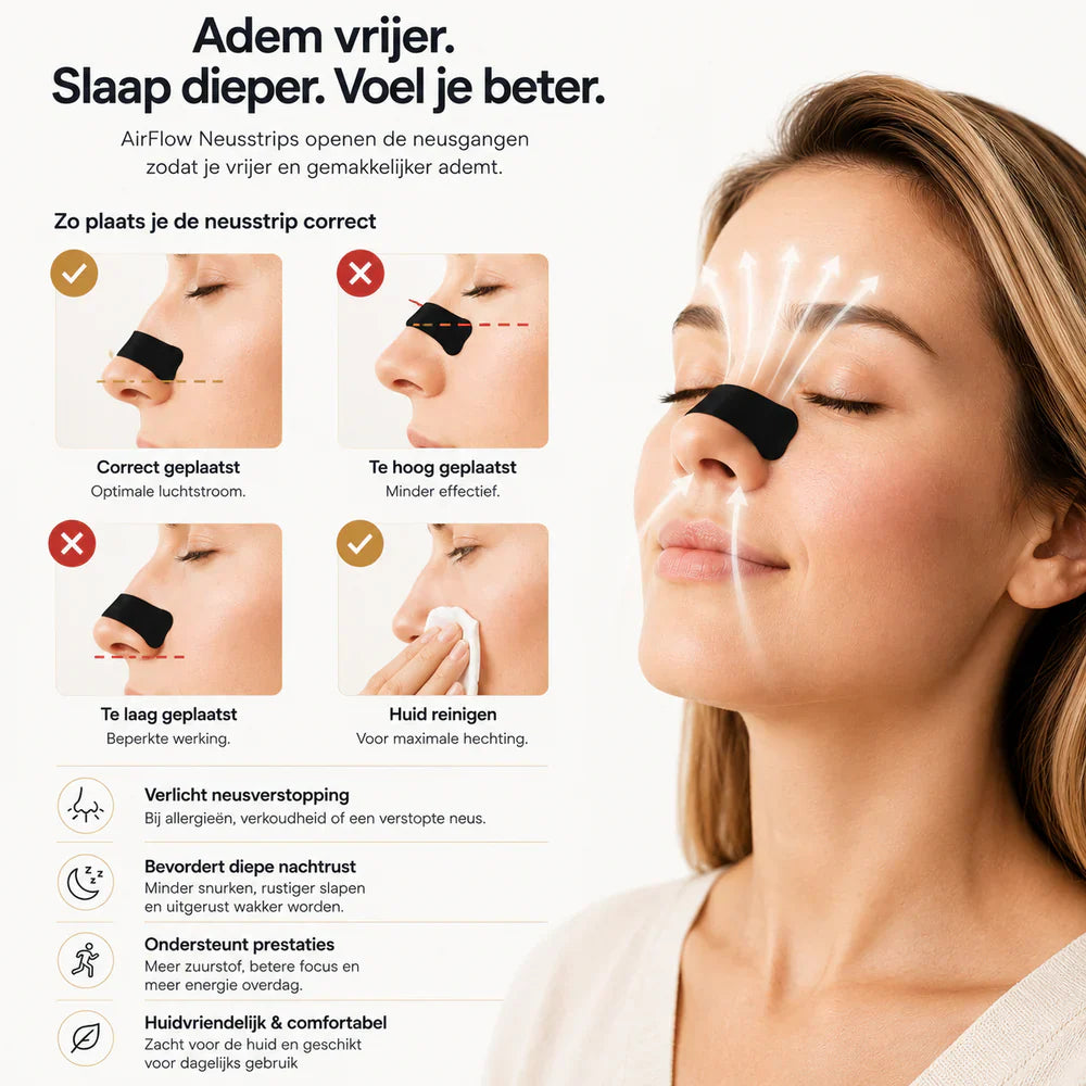 AirFlow Neusstrips